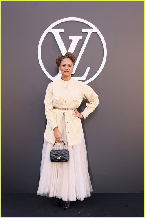 Ava DuVernay at the Louis Vuitton show