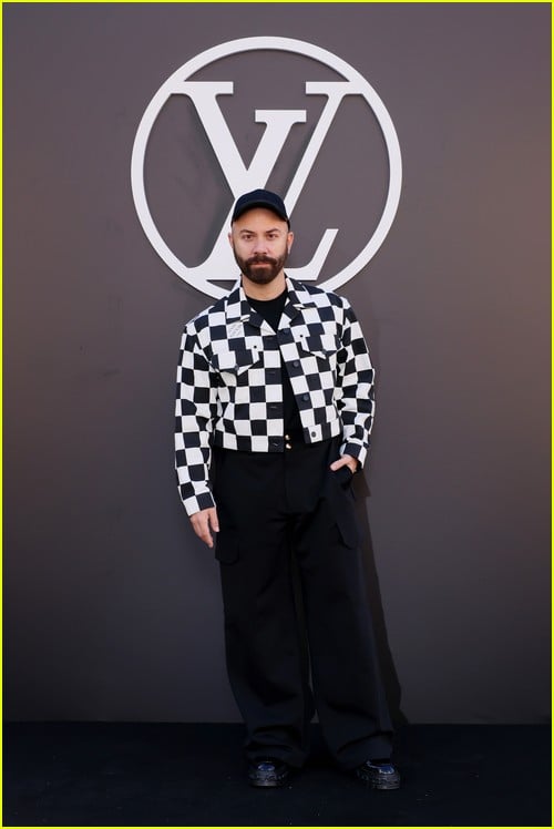 Woodkid at the Louis Vuitton show