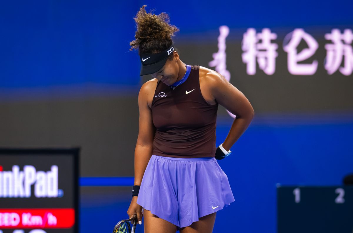 Osaka had to drop out of the tournament due to an injury