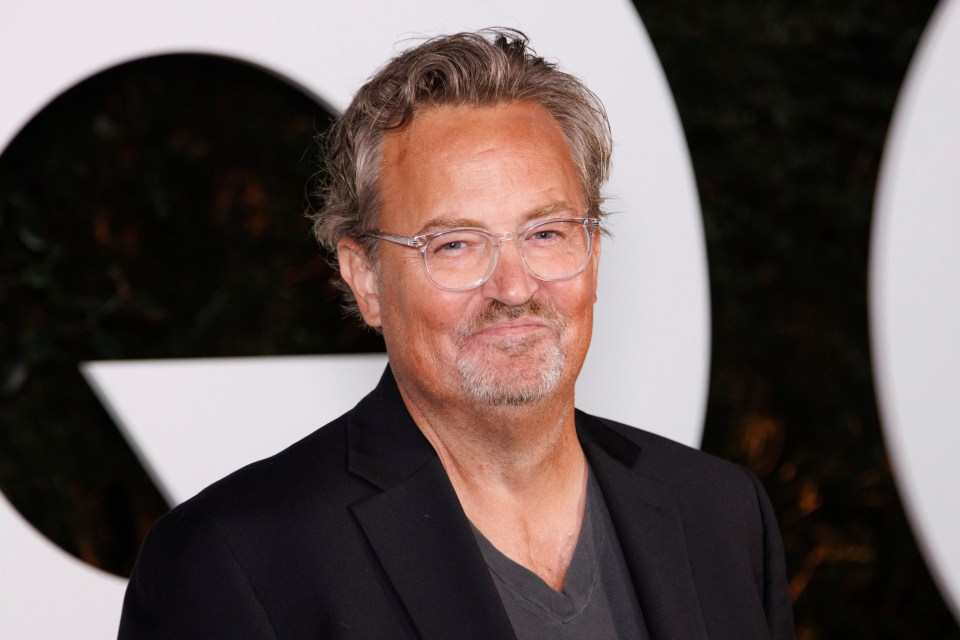 Matthew Perry, who died of a fatal overdose, at the GQ Men of the Year Party in West Hollywood, California, in November 2022