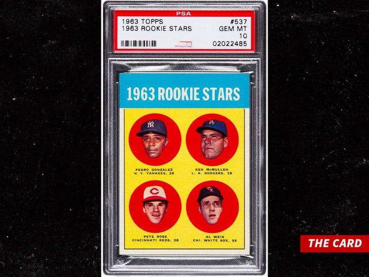 Pete Rose rookie card heritage auctions