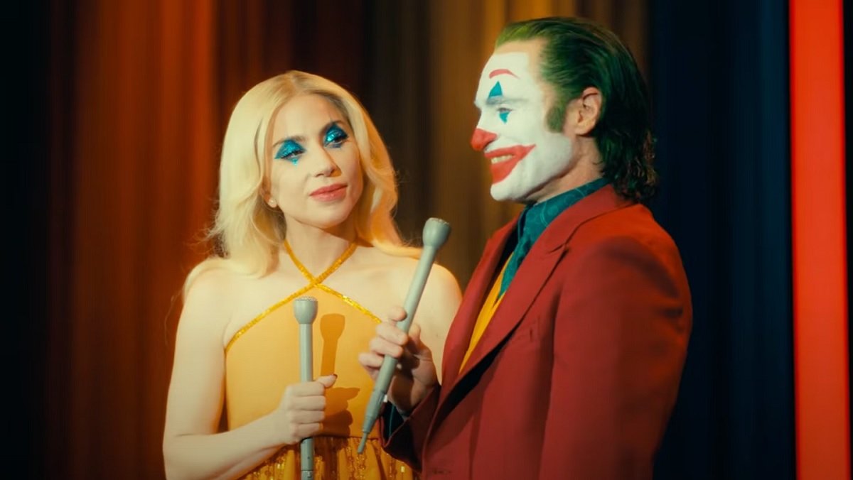 Joker and Harley Quinn host a Sonny & Cher-type variety show in Joker: Folie a Deux.