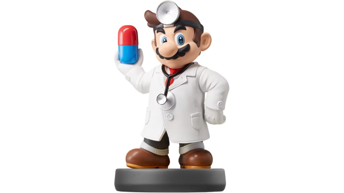 Figurine of Dr. Mario