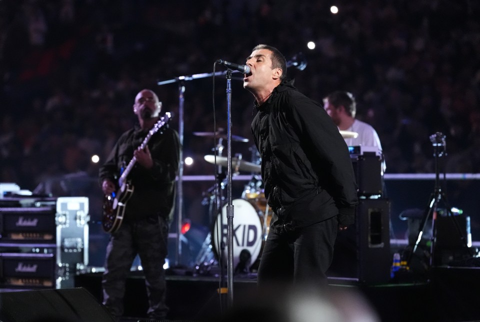 Liam Gallagher performed solo at Wembley Stadium last month