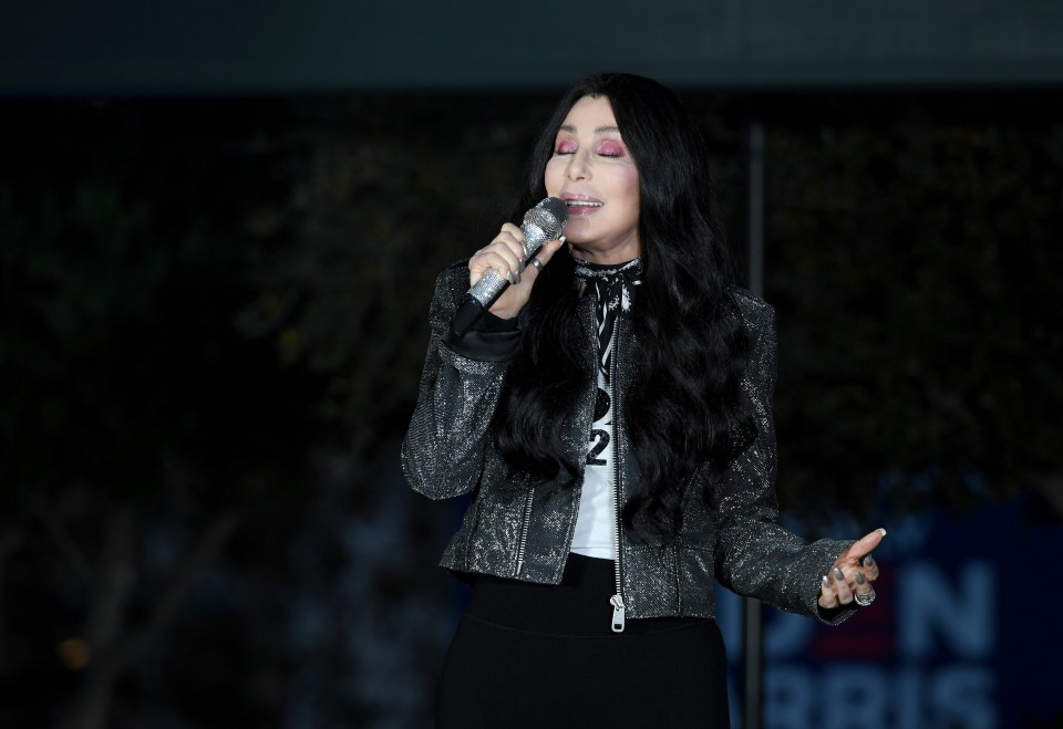 Fans are being treated to a performance by Cher