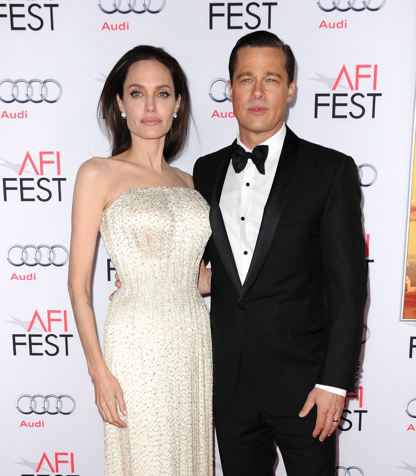 Angelina was married to Brad Pitt