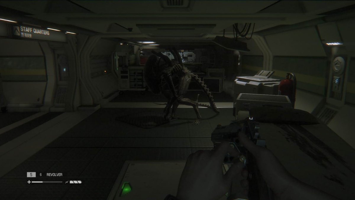 Alien: Isolation gameplay of Xenomorph