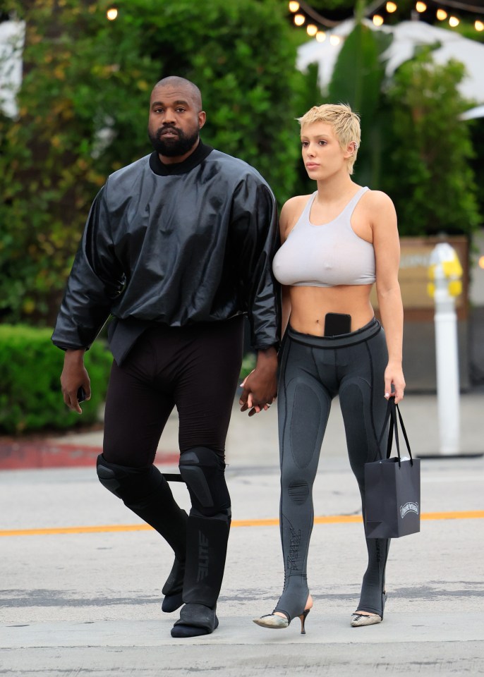 Kanye and Bianca in Los Angeles on May 13, 2023