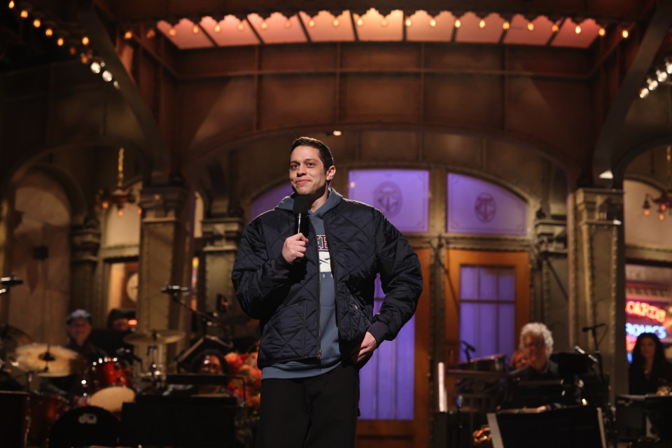 Pete returned to host Saturday Night Live for the season premiere in October 2023 (pictured)