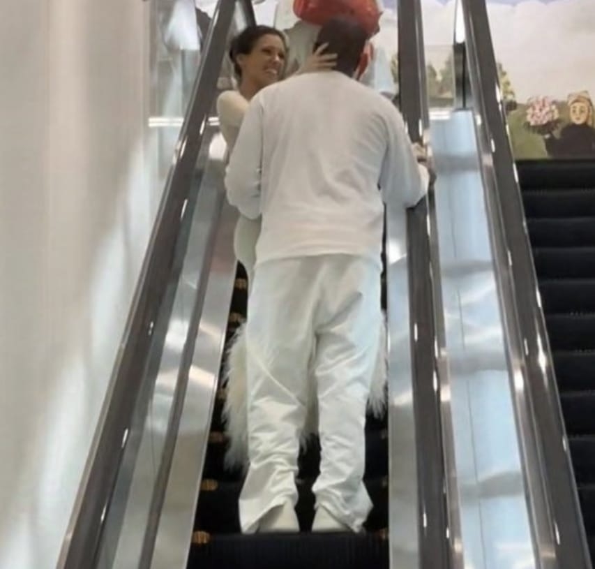 Kanye West and Bianca Censori are seen together once again shopping at a Tokyo mall, dispelling rumors of their separation