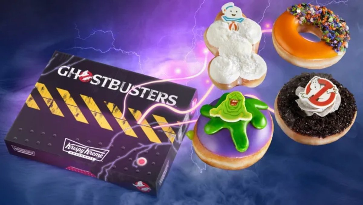 Ghostbusters Krispy Kreme donuts for Halloween 2024.