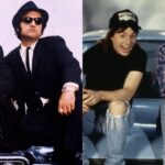 split images from wayne's world and blues brothers saturday night live movies