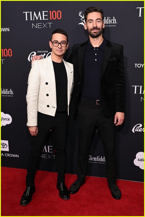 Christian Siriano and Kyle Smith