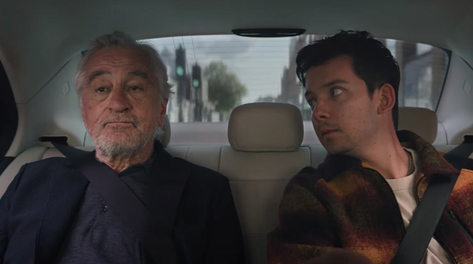 Robert De Niro in the Uber campaign