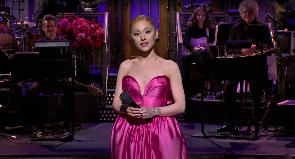 Ariana Grande put on a Wicked performance as she hosted Saturday Night Live over the weekend