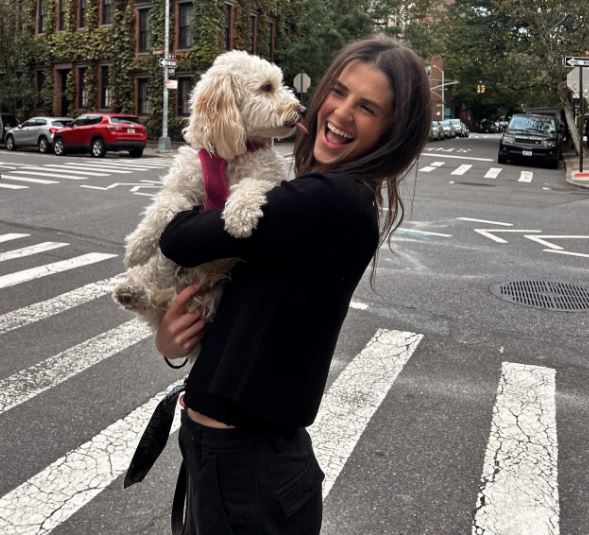 Yaffe and her dog, Layla