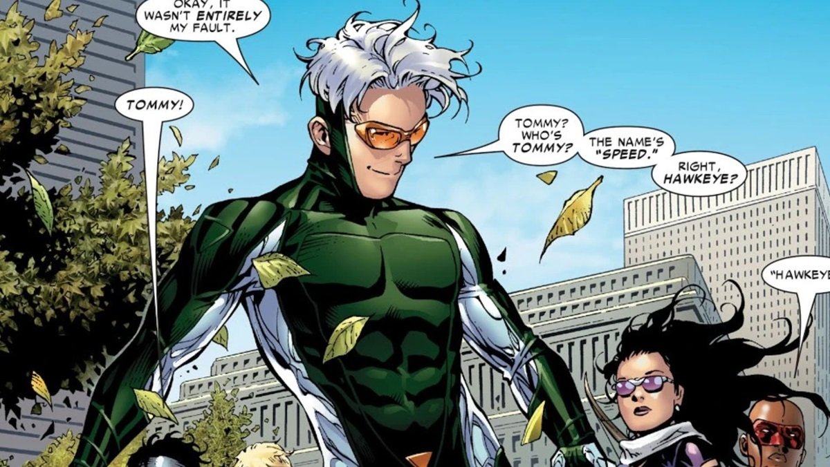 Speed joins the Young Avengers.