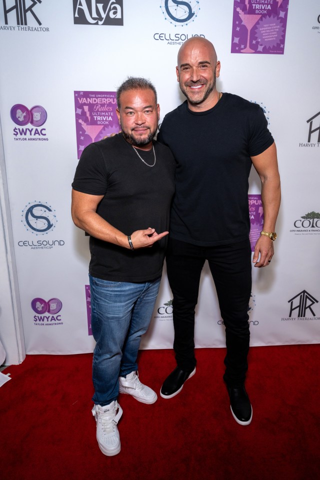 Jon Gosselin (L) and Harvey TheRealtor at the event in West Hollywood this week