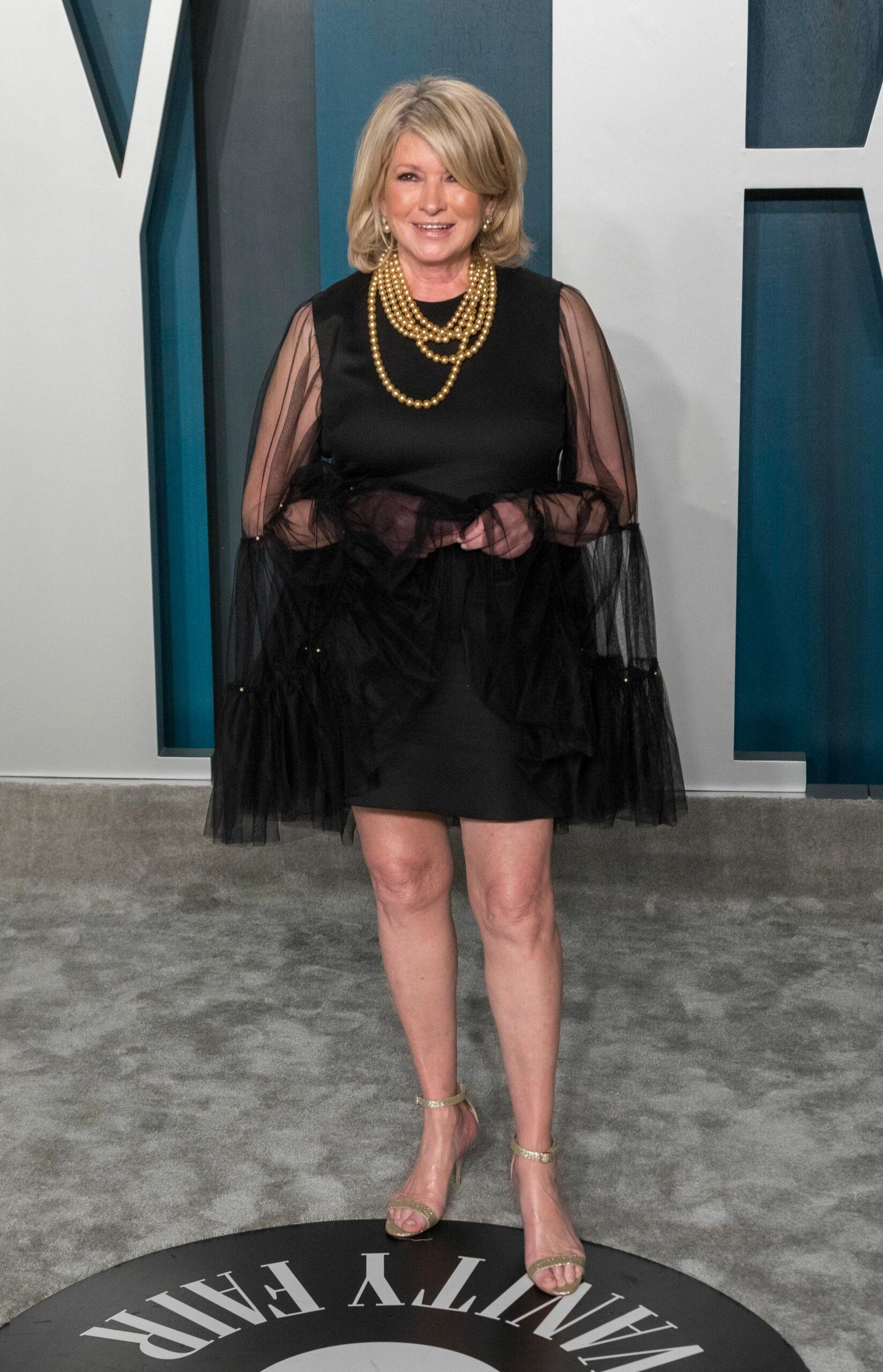 Martha Stewart at the Vanity Fair Oscar Party