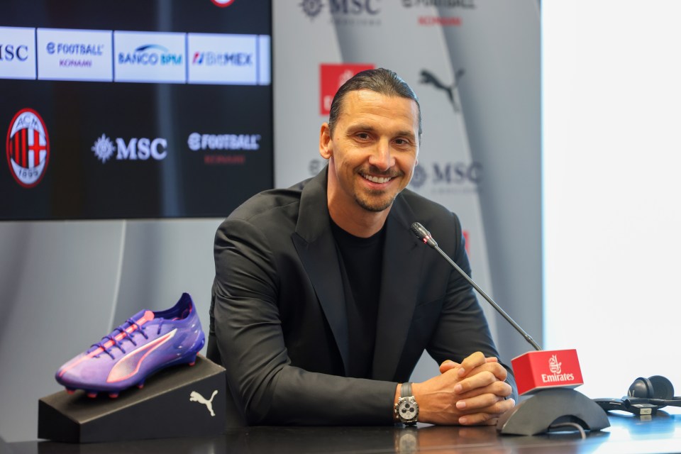 Ibrahimovic is still at AC Milan in an advisory role