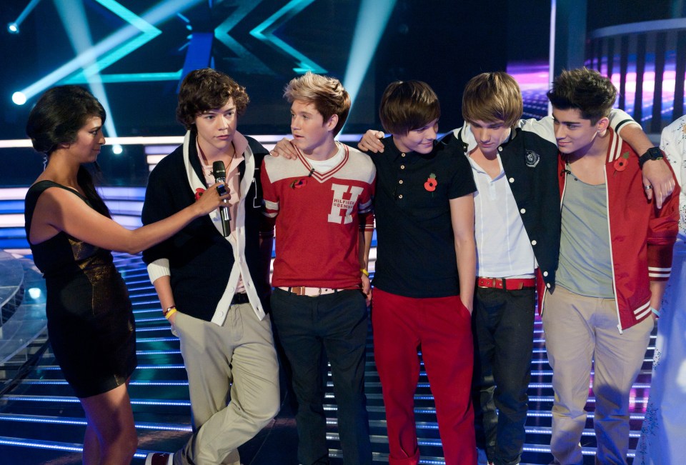 The five boys found fame on The X Factor