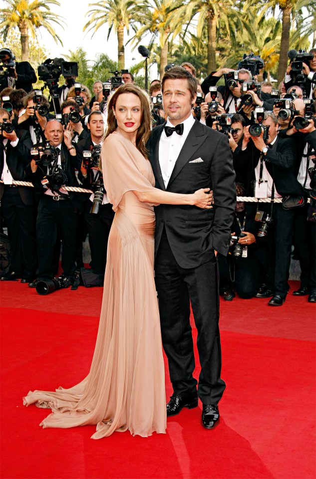 Angelina split from film star Brad Pitt, 60, in 2019, saying it was for the 'wellbeing of her family'