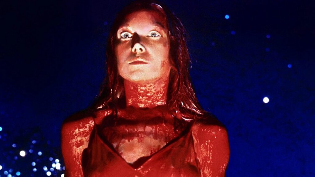 Sissy Spacek as Carrie White in 1976's Carrie.