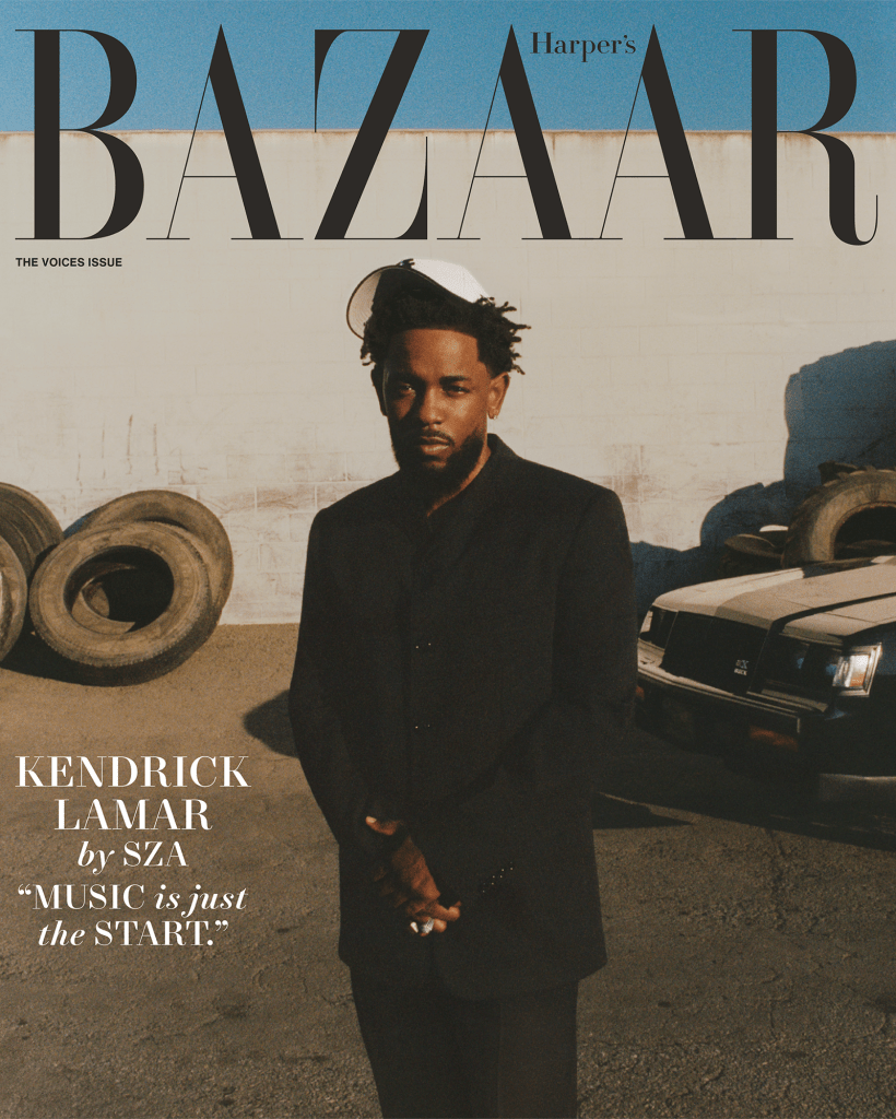 Kendrick Lamar for Harper's BAZAAR