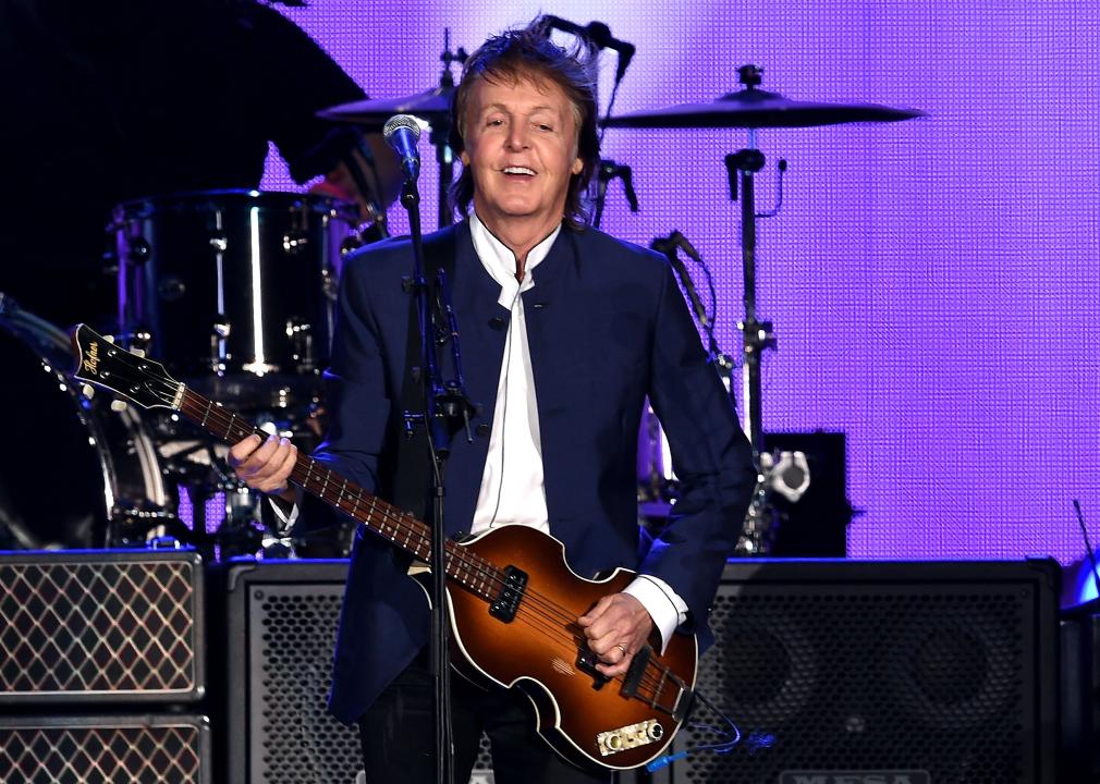 Paul McCartney performs during Desert Trip at the Empire Polo Field.