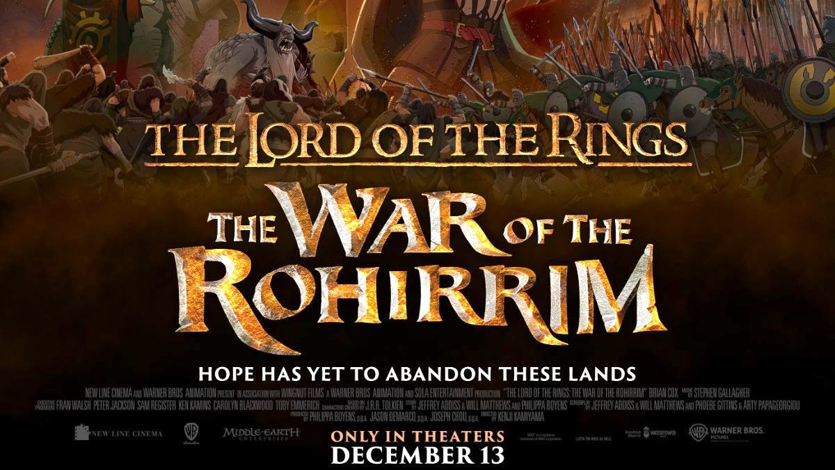 The Lord of the Rings The War of the Rohirrim caption