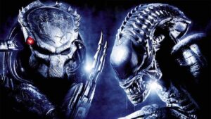 The classic sci-fi monster adversaries, the Alien and the Predator.