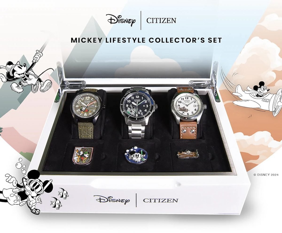 Disney Citizen Micky Mouse Land, Sea, and Air Collection