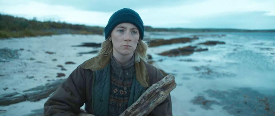 Saoirse reveals how filming a harrowing scene in her latest movie The Outrun made her need to 'step away'