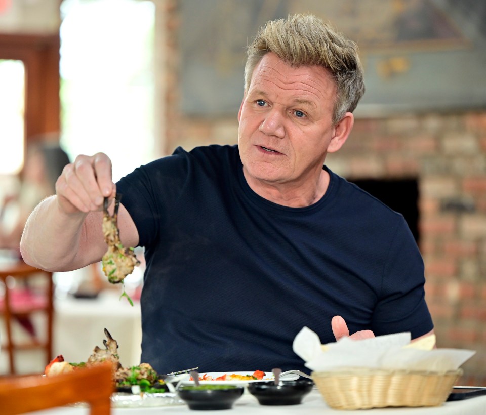 Rachael Ray was beaten to poll position only by Gordon Ramsay