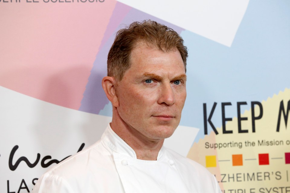 Chef Bobby Flay pictured in Las Vegas in 2021