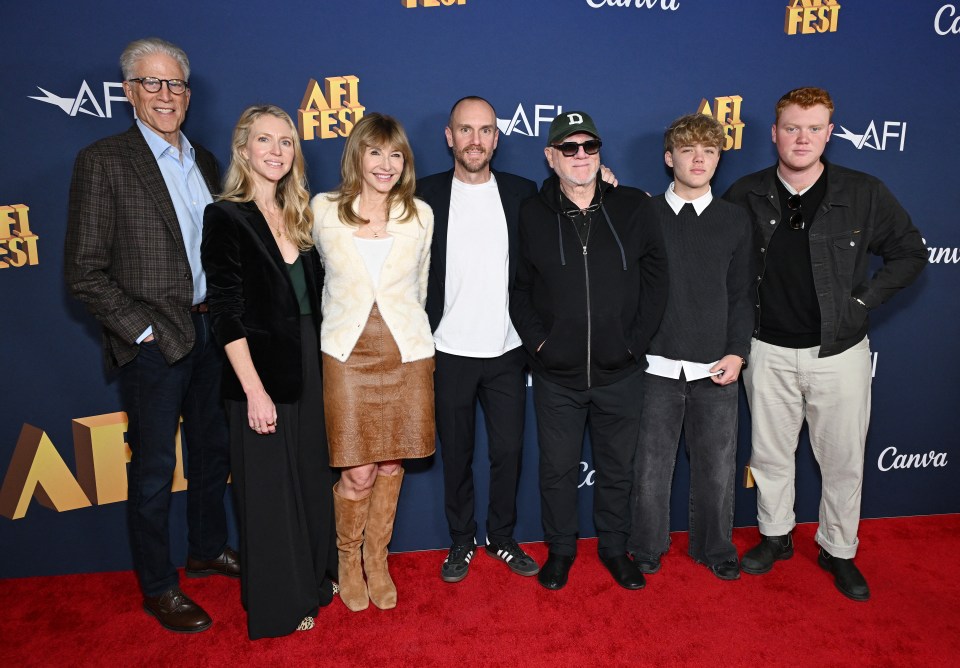 The movie premiere was a true blended famous family affair