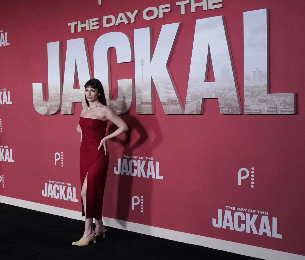 Ursula Corbero at Lincoln Center for 'The Day of the Jackal' premiere