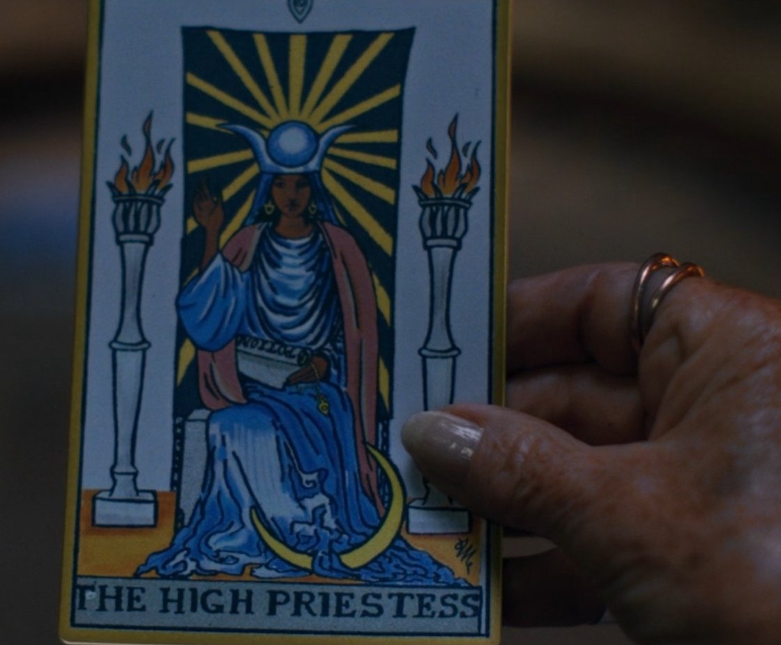 the high priestess card tarot meaning agatha all along