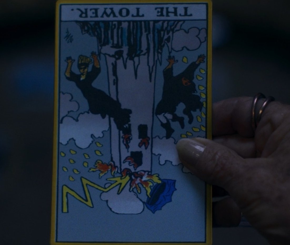 tower reversed in agatha all along tarot card meaning and interpretation