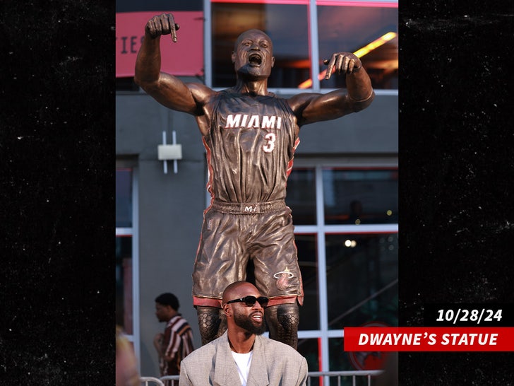 dwayne wade statue