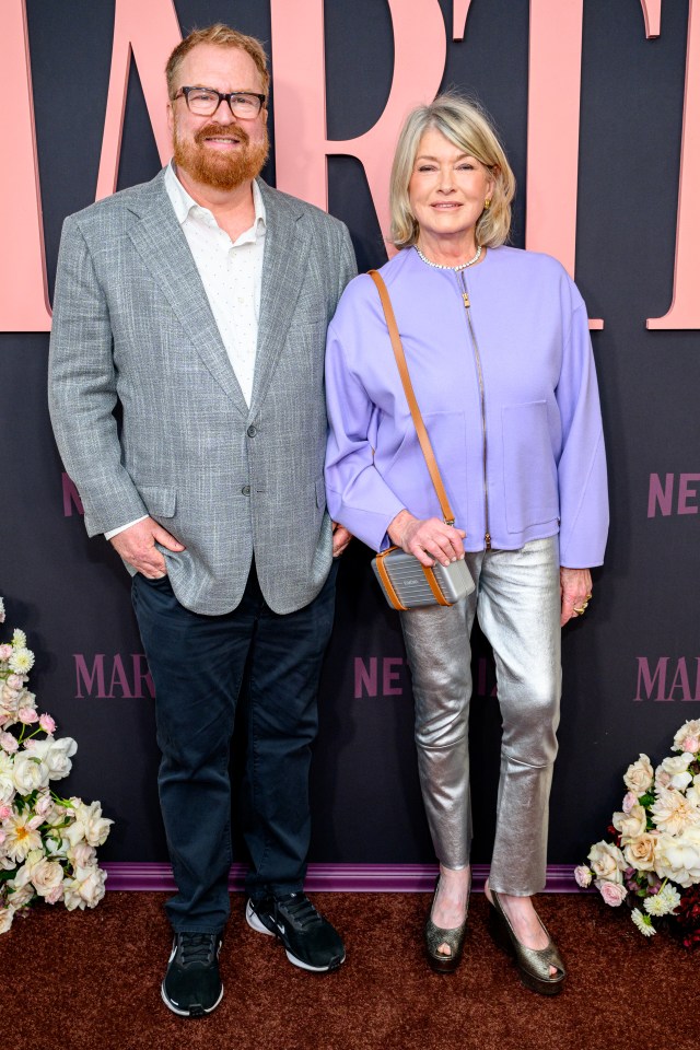 R.J. Cutler and Martha posed together at the event on October 21