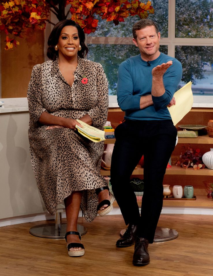  Alison hosts This Morning every Friday with Dermot