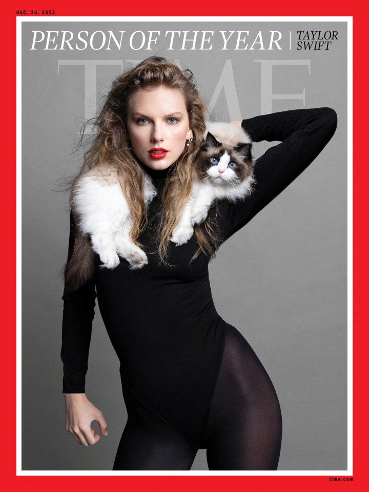 He was on the front cover of Time Magazine