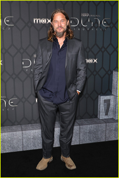 Travis Fimmel at the Dune Prophecy premiere