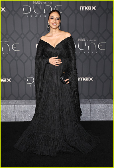 Tabu at the Dune Prophecy premiere