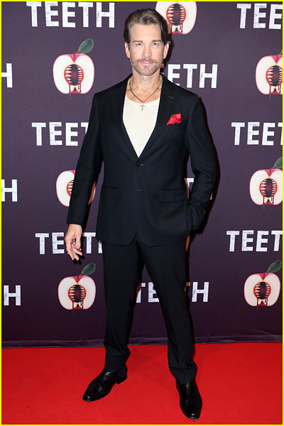 Andy Karl at the Teeth Off Broadway opening