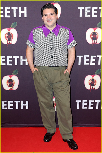 Jared Loftin at the Teeth Off Broadway opening