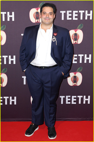 Michael Doliner at the Teeth Off Broadway opening