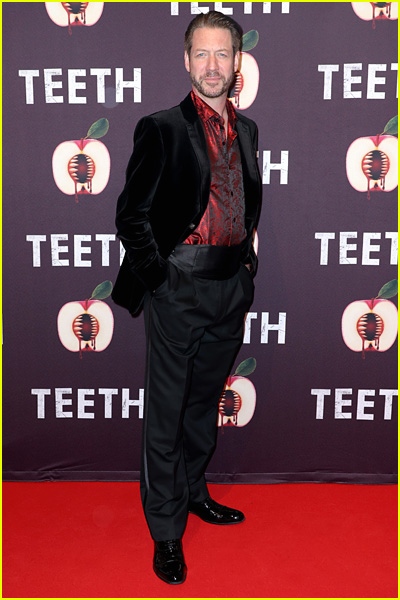 James D Sasser at the Teeth Off Broadway opening