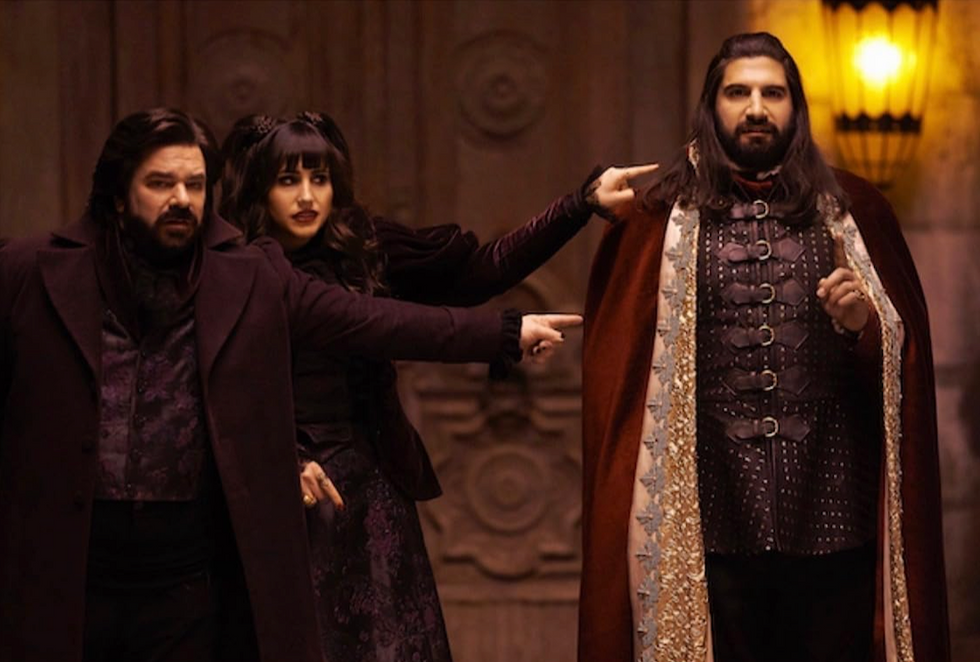 The cast of What We Do in the Shadows